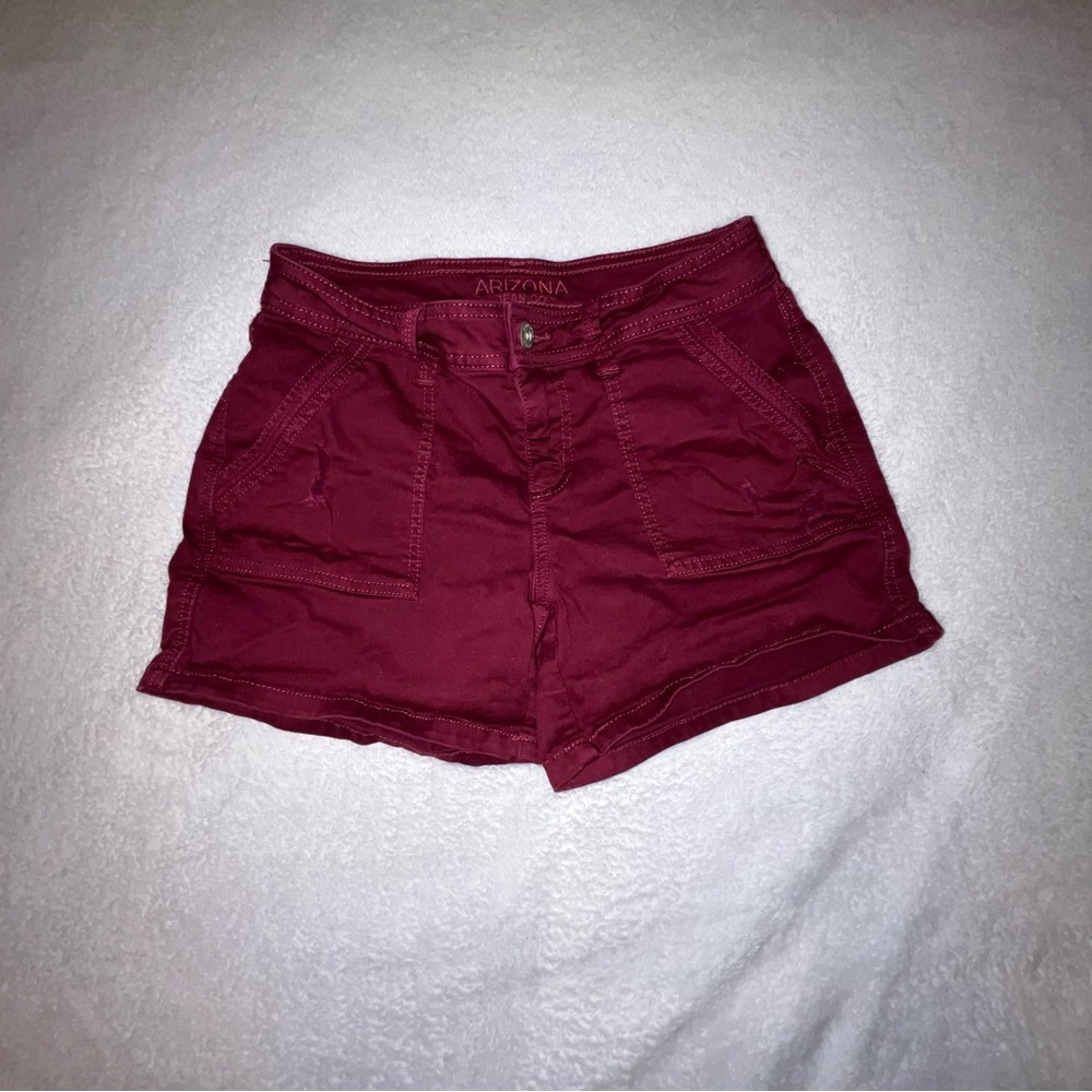 Arizona Jean Company Women's Red burgundy Shorts